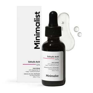 Minimalist 2% Salicylic Acid Face Serum 30ml Acne Pore Treatment Oil Control NEW